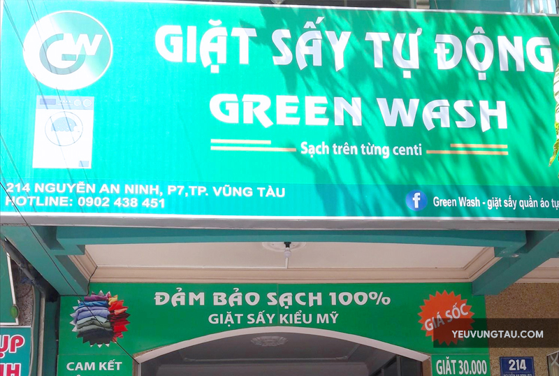 Giặt ủi Green Wash Vũng Tàu 