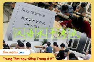 Trung tâm dạy tiếng Trung ở Vũng Tàu